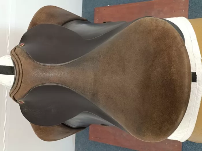 Bridon Cuir Grande Taille Marron Clair Confort Anatomique