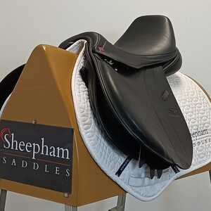 GFS Monarch VSJ Saddle 17" Adjustable Black