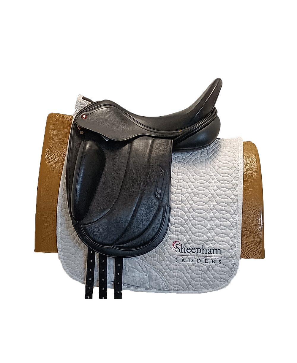 Ceinture De Dressage Rembourrée En Cuir De Veau Albion Taille 32 - Occasion