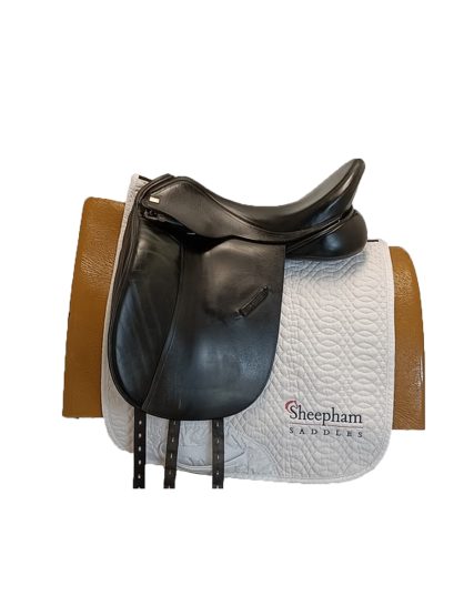 Sue Carson Dressage Saddle 17.5″ M Black ~SC2471~